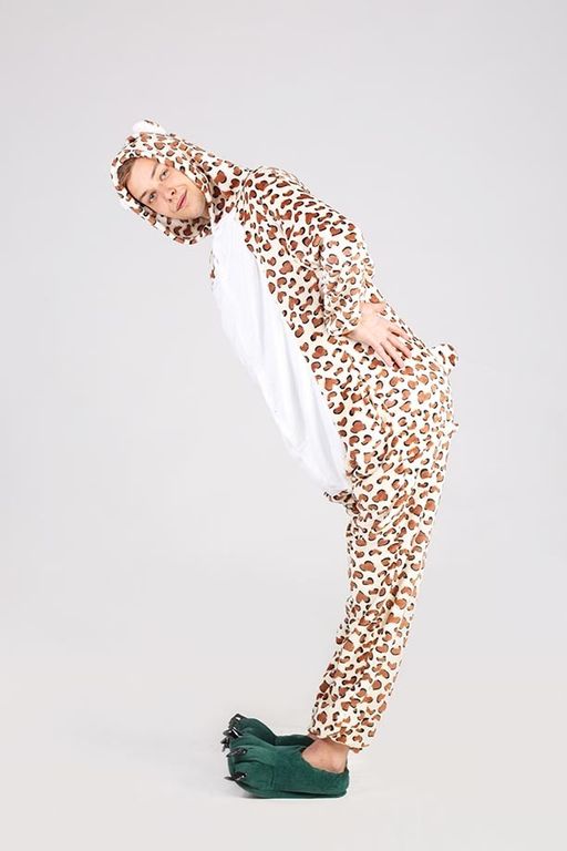Пижама кигуруми Лепард