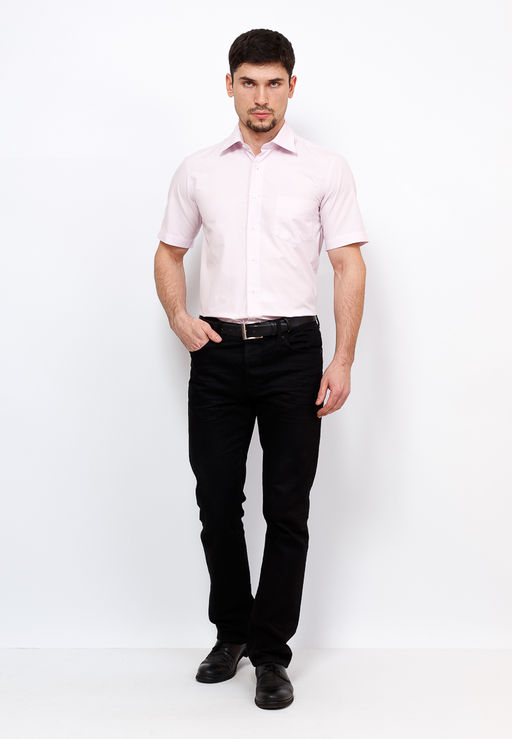 Сорочка мужская короткий рукав GREG Gb710/309/LIL/ZV  фото 4