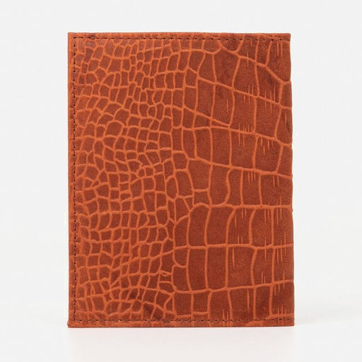 Обложка для автодокументов, цвет рыжий - Simaland фото 2