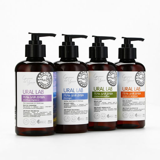 Гель для душа женский с иван чаем и экстрактом жимолости, 300 мл, URAL LAB фото 13