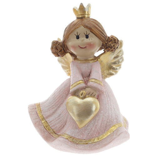 Фигурка декоративная "Ангел", L5 W4 H7,5 см, 2в.