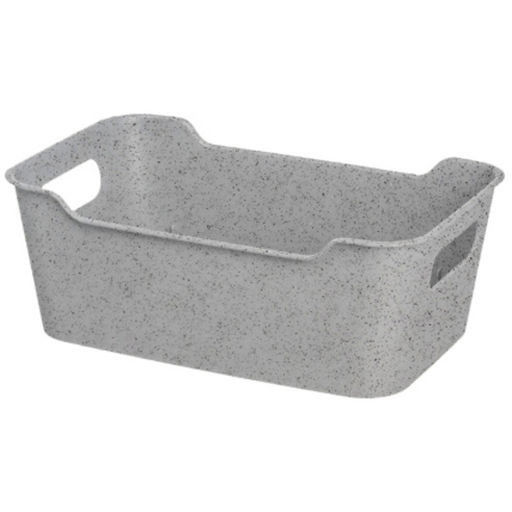 Набор: Корзинка универсальная "Mango" 2,4л - 2шт (гранит серый)