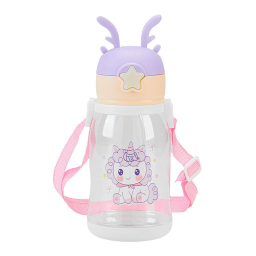 Бутылка для воды, 600 мл, «Единорог»