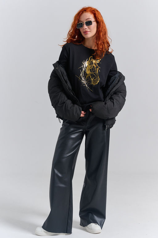 8574 футболка с дл.рукавом унисекс