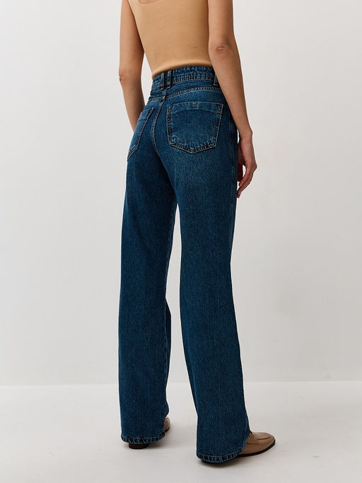 Прямые джинсы с высокой посадкой - TO BE ONE фото 11