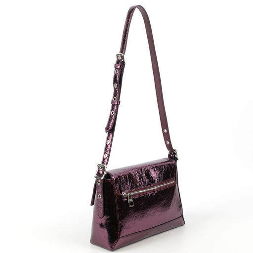 Женская кожаная сумка через плечо 0050-17 - Cidirro фото 4