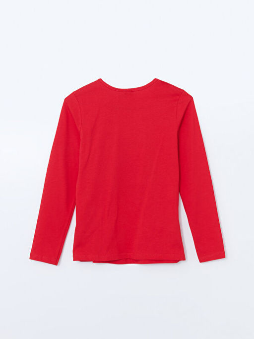 Bisiklet Yaka K?z ?ocuk Ti??rt