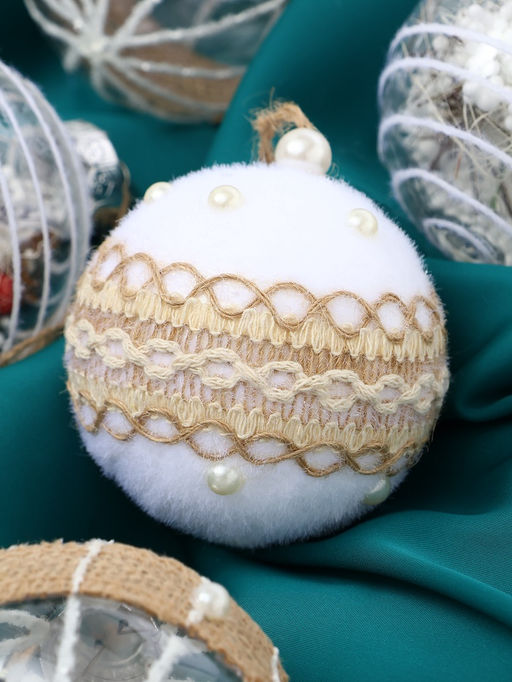 Ёлочные игрушки Орсон, шары новогодние, d=8 см, 9 шт., мечты - Зимнее волшебство фото 3