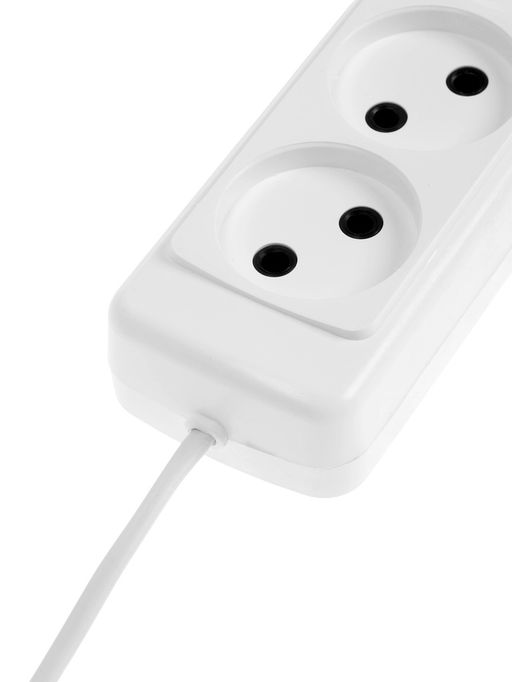 Удлинитель СТАРТ УХ6-103, 3 розетки, 1.5 м, 6 А, ШВВП, белый