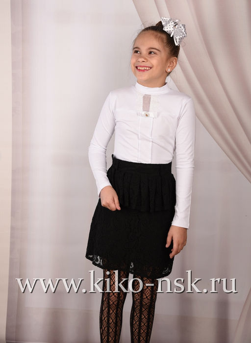 5904 Юбка школьная кружевная - Kiko фото 15