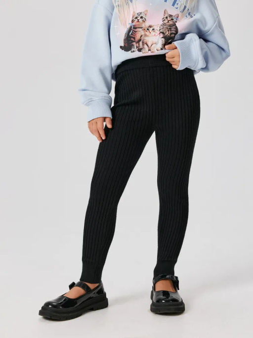 ACOOLA / Брюки детские для девочек (лосины) Suzana pt черный  фото 4