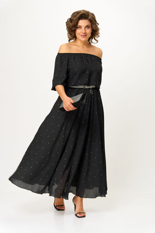 Платье Anastasia 1237-Р черный  фото 7