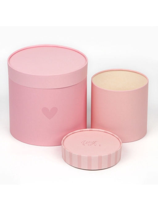 Набор коробок 10 в 1, упаковка подарочная, With love, 10?10 - 23.5?23.5 см