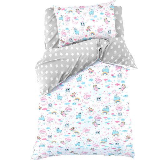 Постельное бельё 1.5-спальное «Этель» Little star, сатин