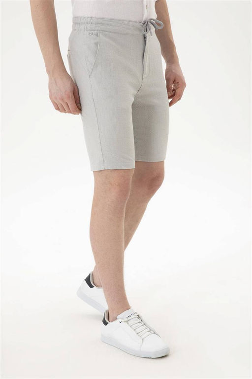 Мужские серые тканые шорты - U.s. polo assn фото 2