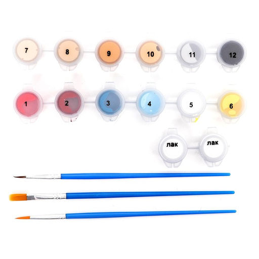 Картина по номерам на холсте с подрамником Воин, 30 40 см, в пленке - Школа талантов фото 2