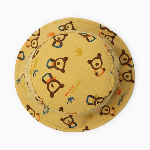 Панама детская MUMO MINAKU, размер 48, горчичная