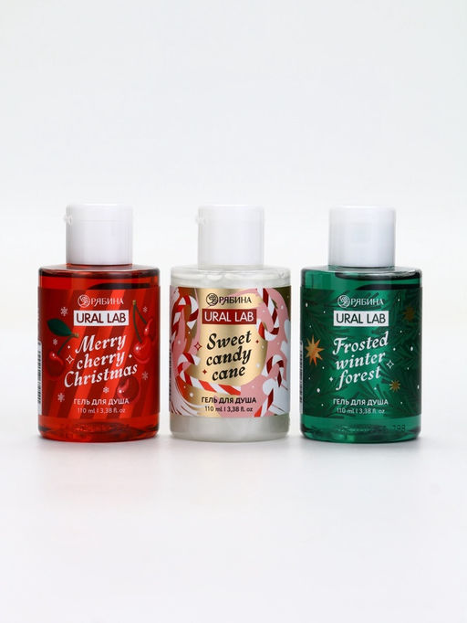 У_Winter Melody Набор Winter magic stories,3 геля для душа по 100 мл (10872545)