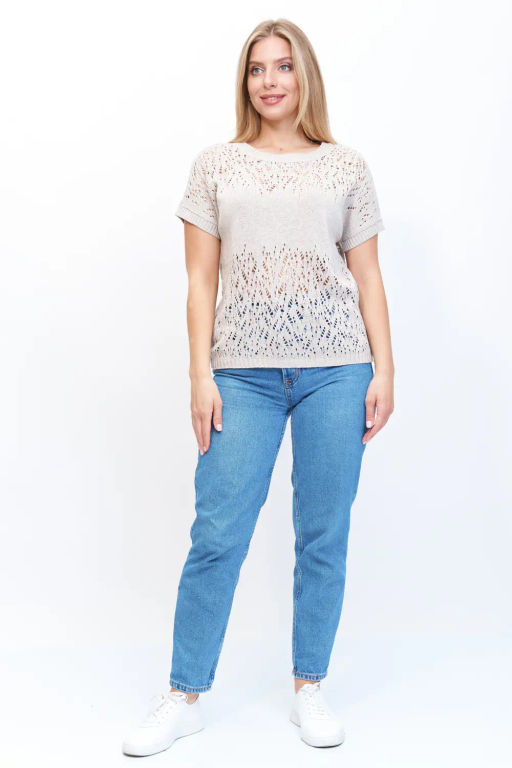 Джемпер Л 1244/лен