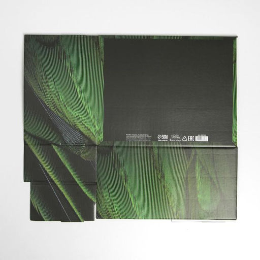 Коробка подарочная складная, упаковка, «Листья», 31 х 25.5 х 16 см