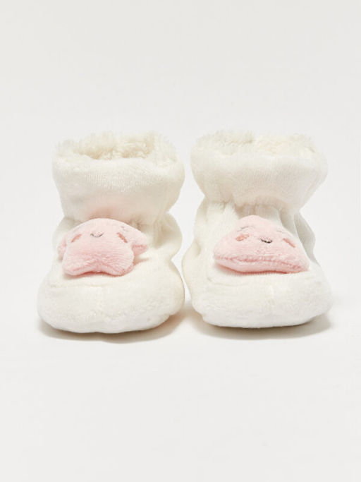 Nak?? Detayl? Aplikeli Y?r?me ?ncesi K?z Bebek Ev Botu - Waikiki фото 3