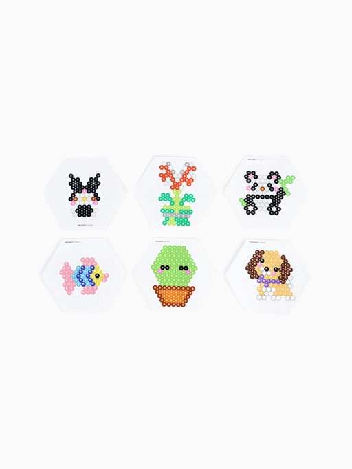 Аквамозаика «Сделай брелок», 2 основы, 24 трафарета, 2400 шариков