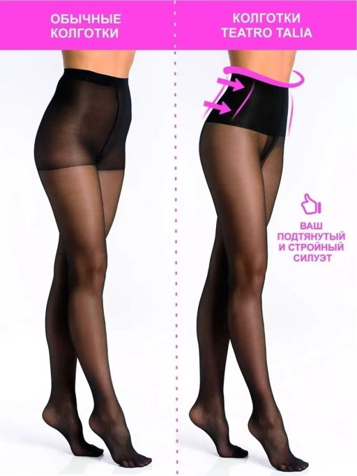 Колготки TEATRO TALIA 20 темно-бежевый фото 2