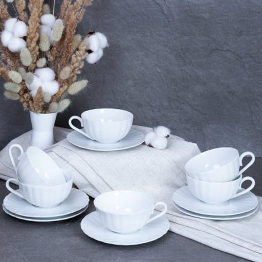 Чайный набор 12 предметов 250 мл / DE-671 /уп 12/ - Галеонтрейд фото 6