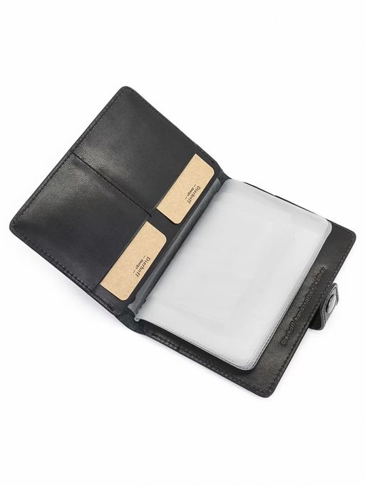 Мужская кожаная обложка для паспорта и автодокументов Dierhoff Д 6015-904 - Sergio valentini фото 2