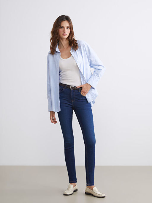 Push Up Kad?n Jean Pantolon