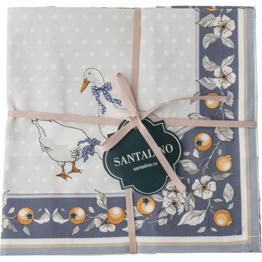 НАБОР САЛФЕТОК ИЗ 2 ШТ. ГУСИ 40*40 СМ. СИНИЙ, 100 - Lefard фото 2