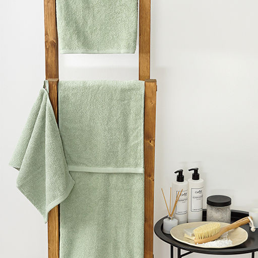 Набор махровых полотенец GINZA 2 шт. (50х90 - 1 шт., 70х140 - 1шт.), 100% хлопок, 450 гр./кв.м., Кэмел - Традиция фото 42