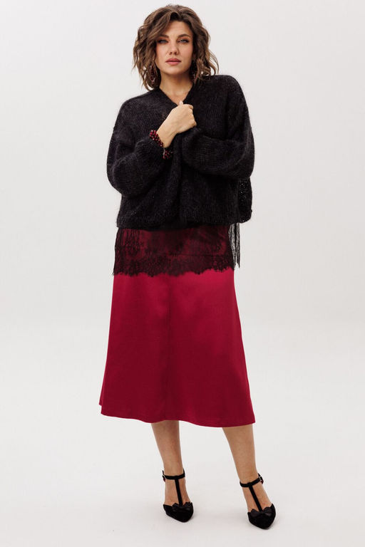 Блуза ANELLI 1664 черный лед