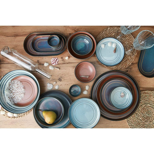 Миска фарфоровая Magistro Garland, 230 мл, d=12 см, цвет коричневый  фото 7