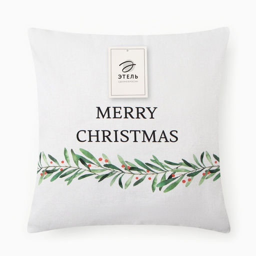 Наволочка декоративная Этель Merry Christmas 40х404 см, 100% хлопок фото 6