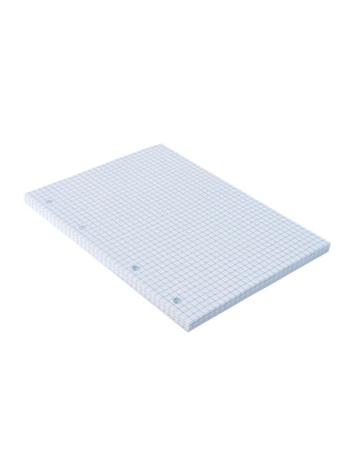 Цена за 4 шт. Сменный блок для тетрадей на кольцах А5, 80 листов в клетку, Calligrata, белый 100%