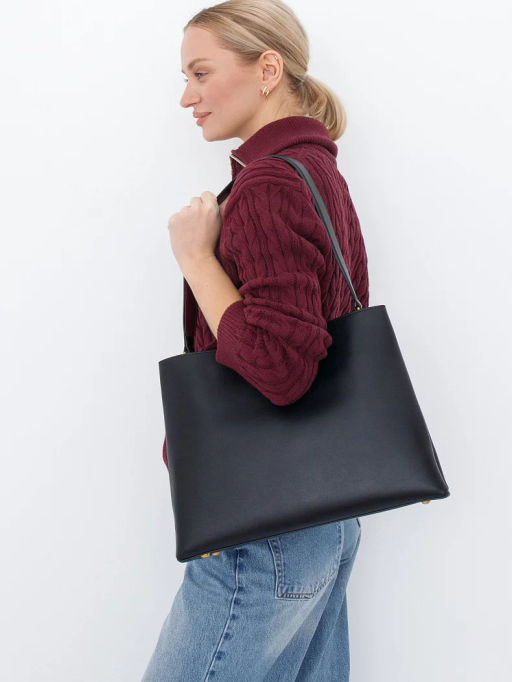 Сумка 1087M black Polina&Eiterou