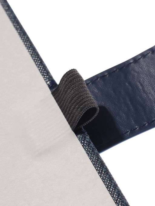 Ежедневник недатированный формат А5, с хлястиком, 112 листов, линия, пвх, синий - Simaland фото 11