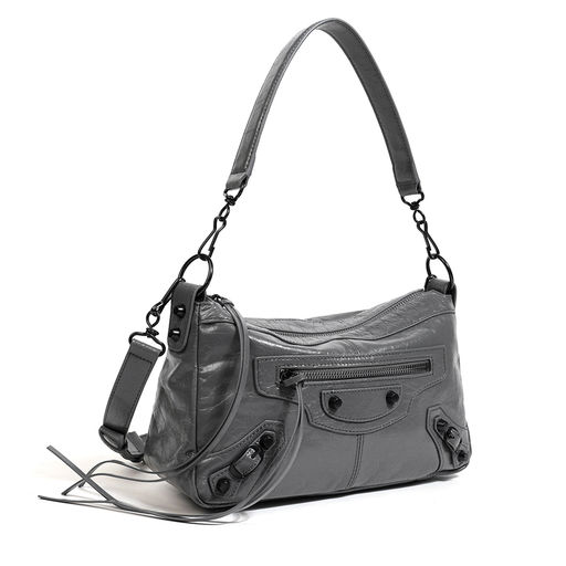 Женская сумка, кожа, MIRONPAN 521206 Серый