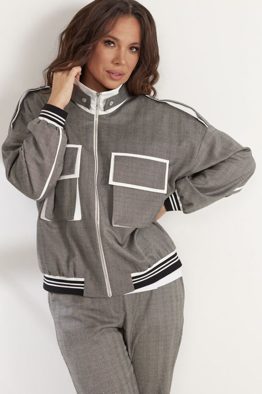 Костюм Magia mody 2544 серый