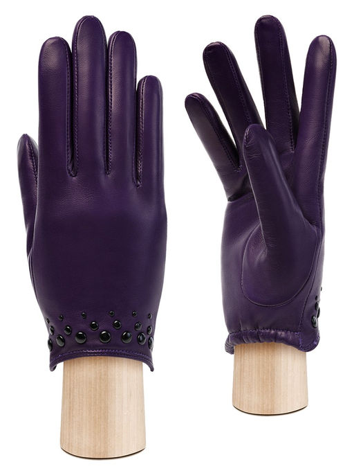 Перчатки женские ш+каш. IS00580 purple - Eleganzza фото 6