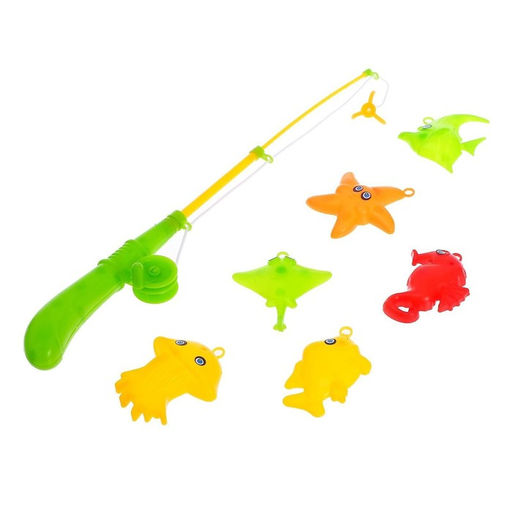 Рыбалка Ловись рыбка: удочка, 6 рыбок, МИКС - Simaland фото 10