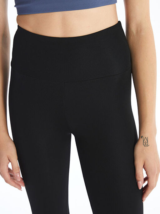 Kad?n Beli Lastikli Ekstra Dar Fit D?z Tayt - Waikiki фото 3