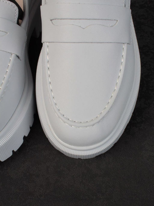 03-PDD178-5 LT. GRAY Полуботинки женские (натуральная кожа) - Фабричный китай фото 8