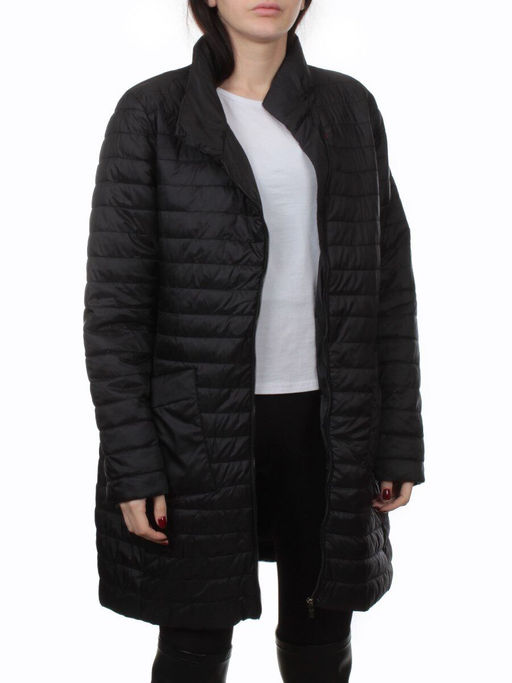 K-532 BLACK Куртка демисезонная стеганая женская (70 гр. холлофайбер) - Fashion фото 6