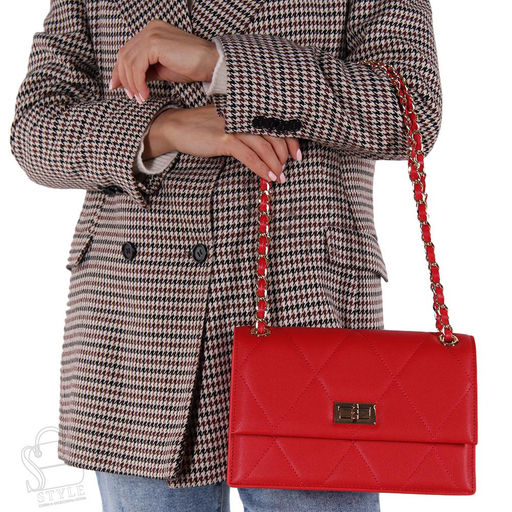 Сумка женская кожаная 87257-1VG red Vitelli Grassi в Новосибирске