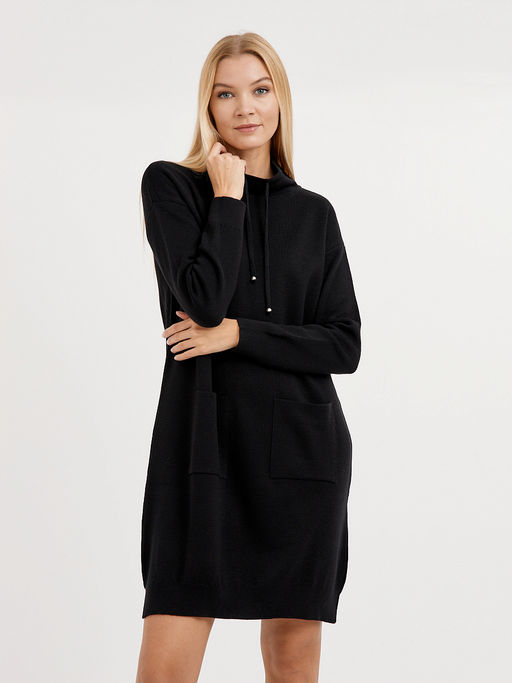 платье мини в черном цвете - Glenfield фото 5