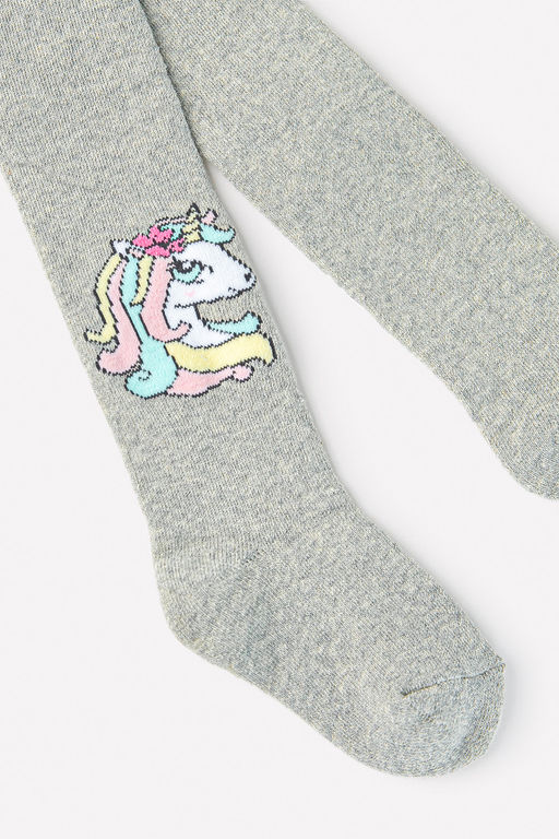 CROCKID СТОК! Колготки. Цвет: св.серый меланж фото 3