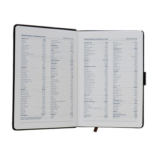 Ежедневник недатированный А5, 140 листов в клетку, с хлястиком, обложка кожзам, МИКС - Simaland фото 4