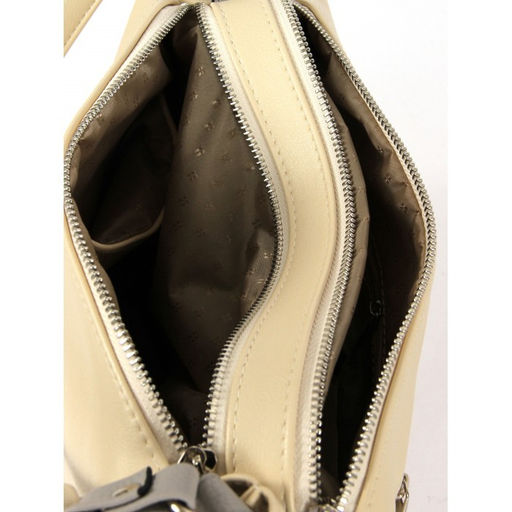 Сумка женская искусственная кожа ADEL-304/3в/ММ, 2 отд/плеч рем-стропа, бежевый 259989 - Adelia фото 3